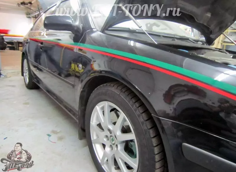Skoda Octavia RS мультибагажник (часть 2)