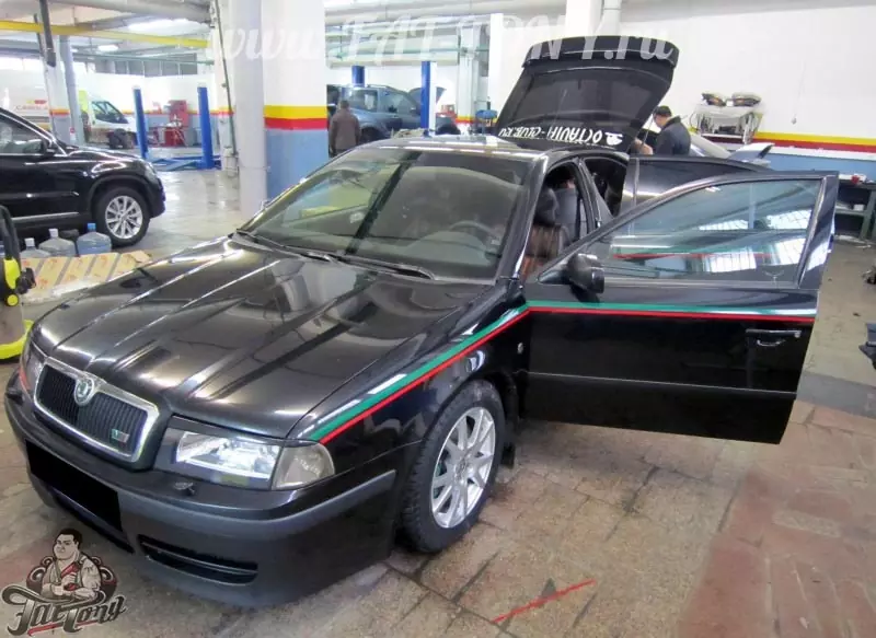 Skoda Octavia RS мультибагажник (часть 2)