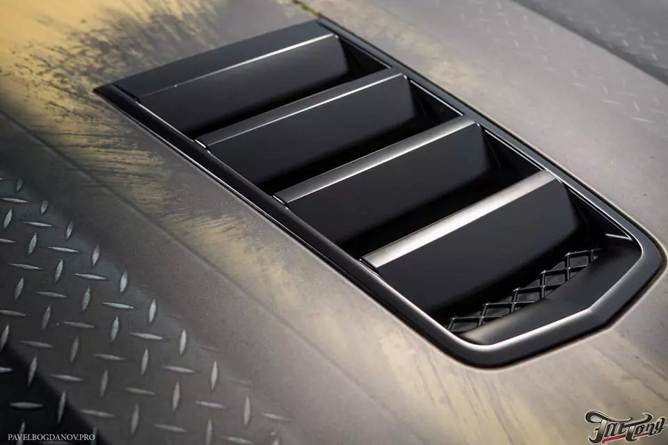 Chevrolet Camaro RS. Разработка дизайн-проекта и оклейка кузова.