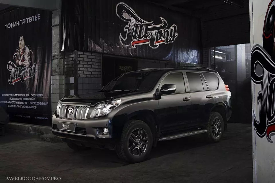 Пошив салона Toyota LandCruiser Prado