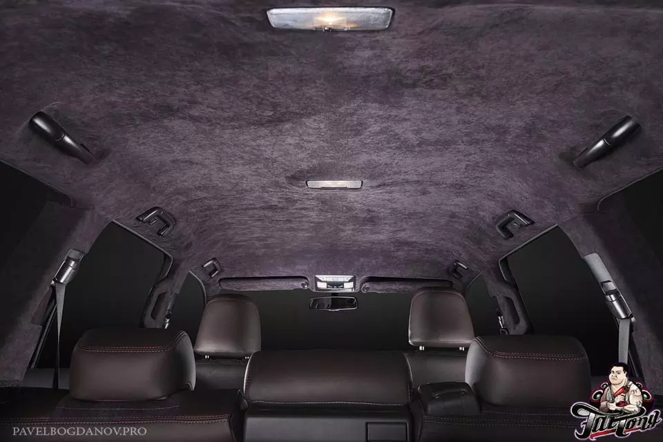 Пошив салона Toyota LandCruiser Prado